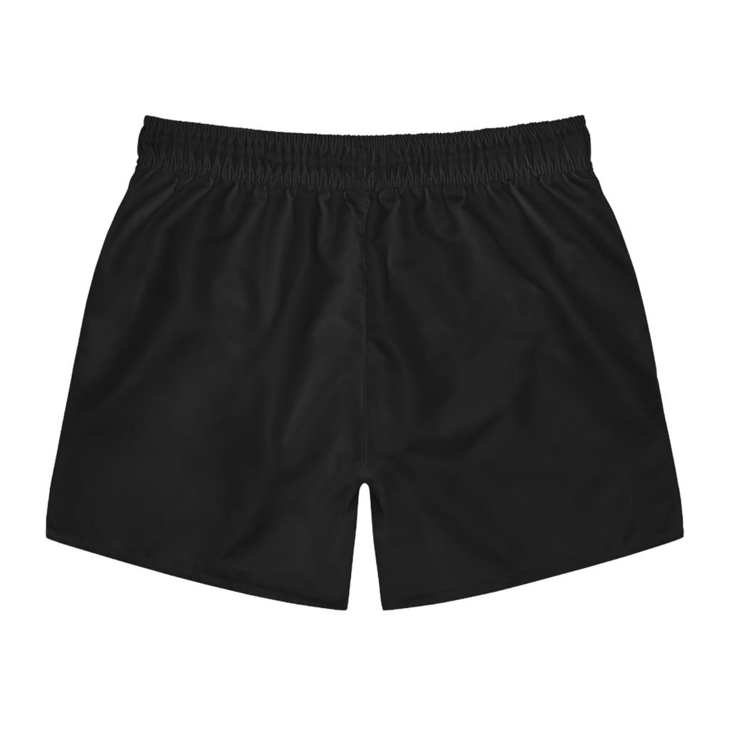 Vextor Tron Inspired Swim Trunks — Neon Retro Futuristic AOP