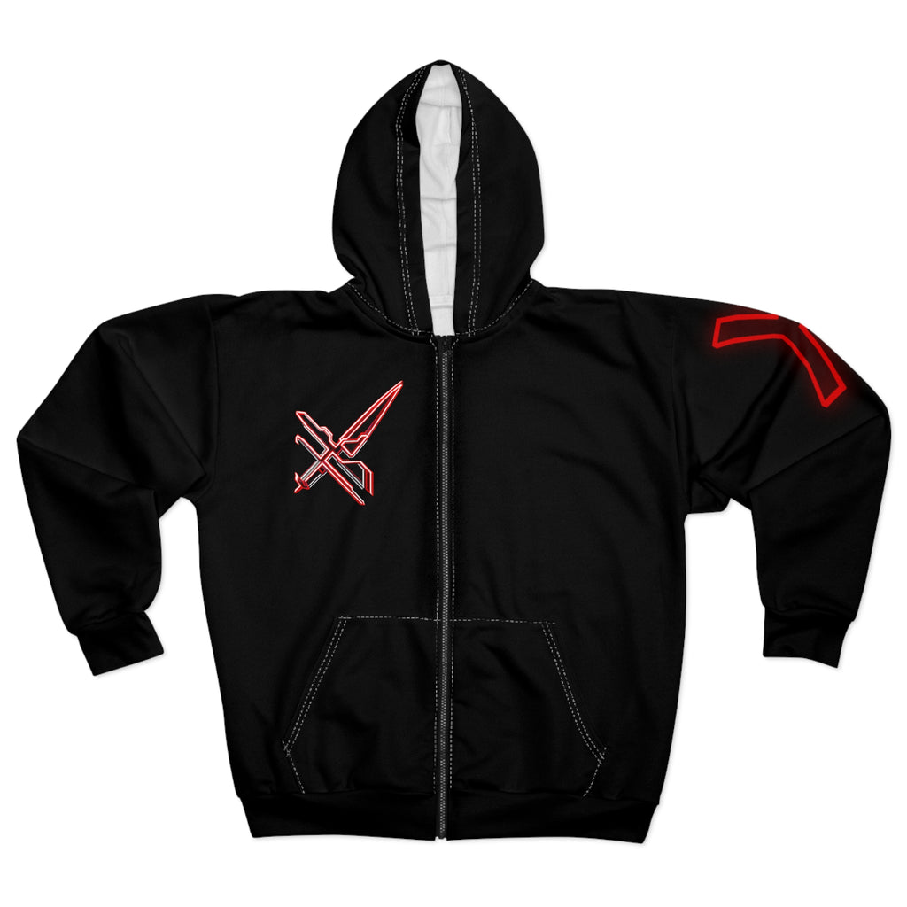 Tron-Inspired Vextor Zip Hoodie