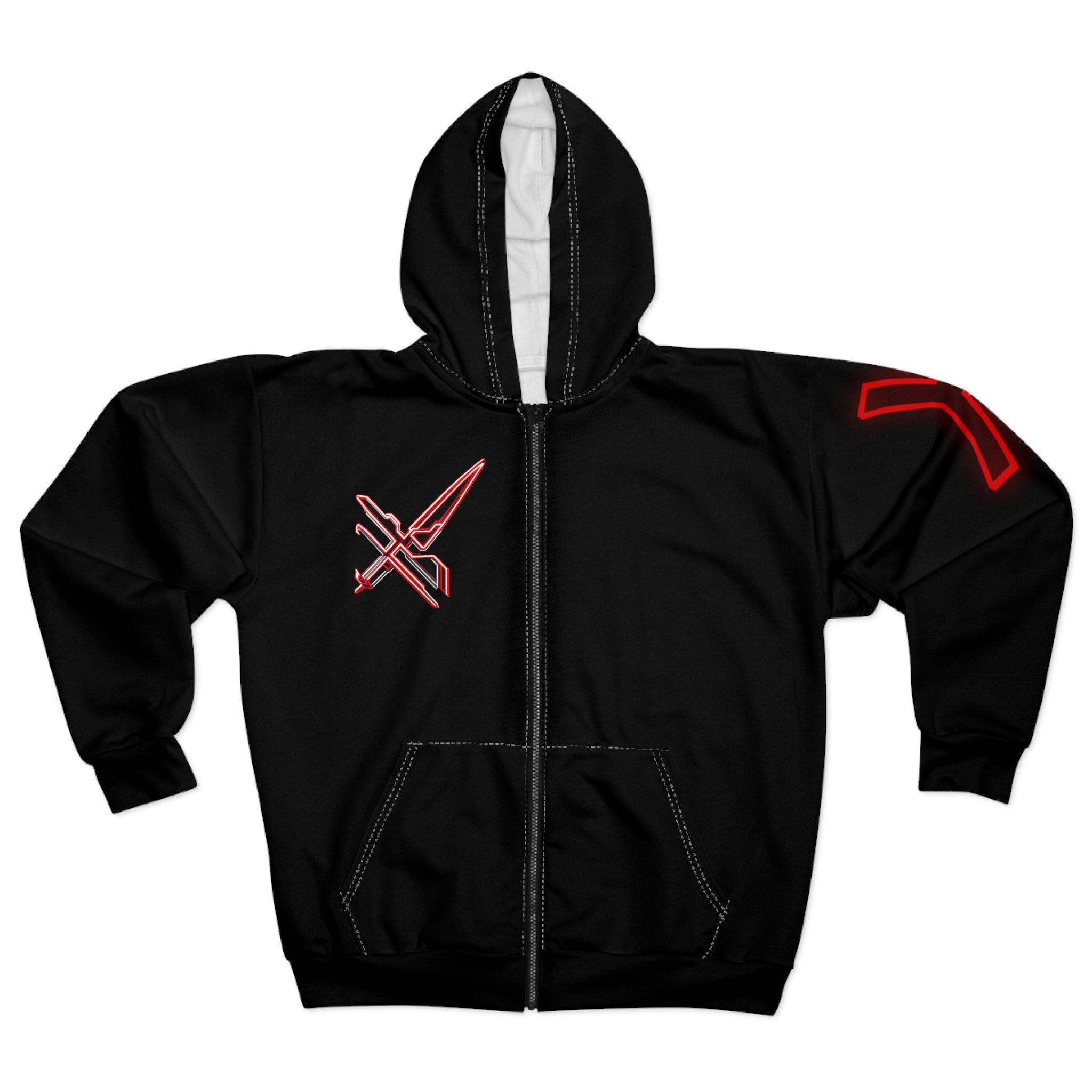 Tron-Inspired Vextor Zip Hoodie