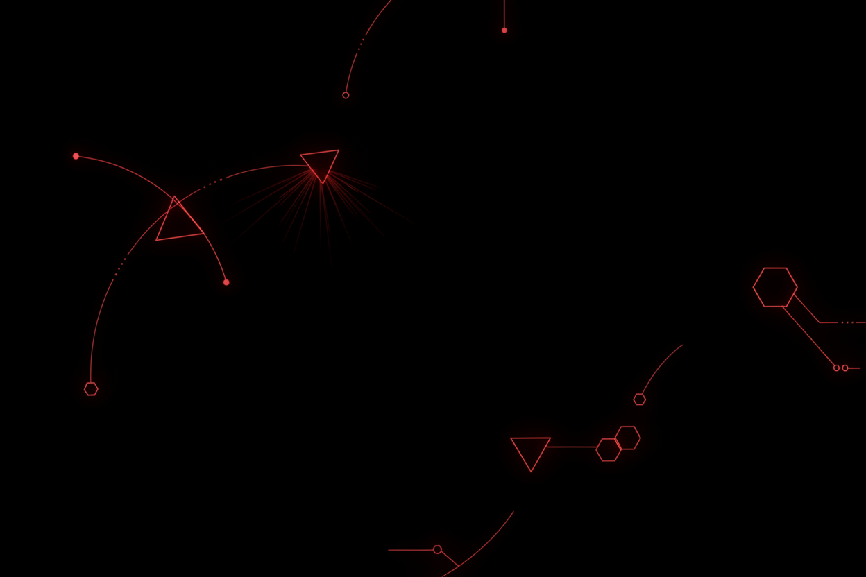 Minimal Black Red Lines Background
